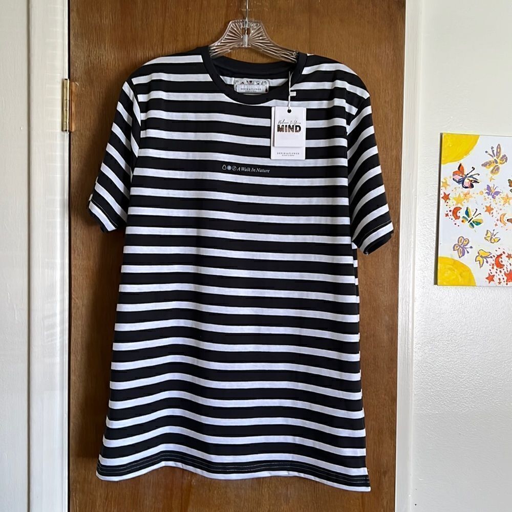 Denim & Flower S/S Striped Tee